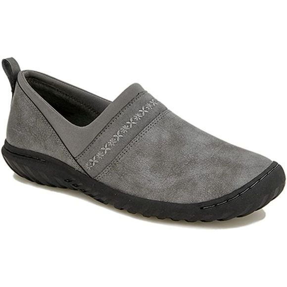 JBU by Jambu Women's Becca Moccasin, Grey, 11 - Picture 2 of 4
